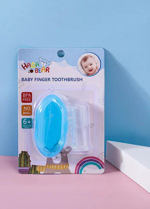 Silicone Baby Finger Toothbrush – Dual-Sided Gum Massager