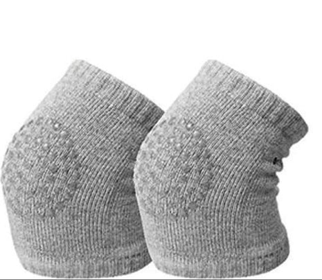 Baby Crawling Knee Pads – 1 Pair Cotton Anti-Slip – Selectable Colour – 6–24 Months