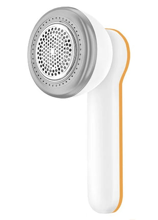 USB Rechargeable Fabric Lint Remover 1200mAh – 6‑Blade Stainless Steel yellow