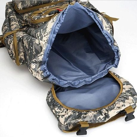 80L Tactical Hiking Backpack – Waterproof 600D Oxford