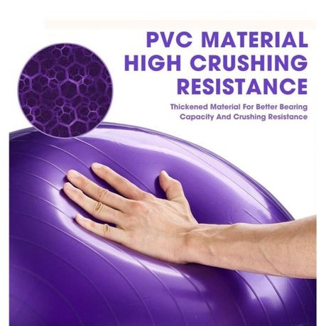 Anti-Burst Gym Body Ball  Non-Slip Exercise Ball for Yoga Pilates Core Balance Stability Training Home Workouts