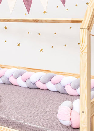 1.5m Soft Knot Bed Guard – Baby Safety Cushion