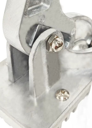 Manual Potato Chip Cutter – 10mm Stainless Steel Grid – Heavy Duty Aluminium Lever Slicer