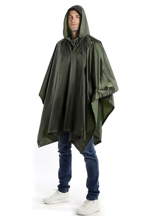 Adult Outdoor Rain Poncho 140 × 200 cm Waterproof Polyester Cape