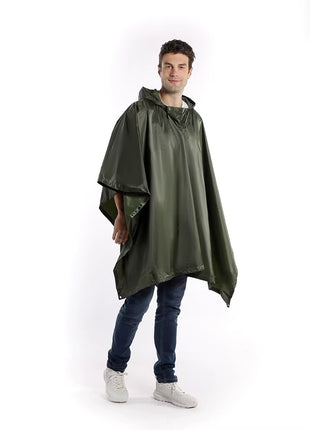 Adult Outdoor Rain Poncho 140 × 200 cm Waterproof Polyester Cape