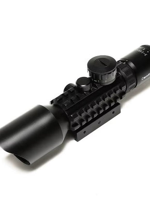 Tactical Rifle Scope 3–10x42mm Illuminated Reticle – Waterproof Shockproof – Picatinny Mount – Black