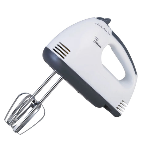 Electric Stand Mixer 2.0L 270W ABS Housing with Stainless Steel Bowl, 7-Speed Settings, Beaters & Dough Hooks