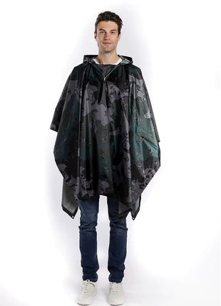 Adult Outdoor Rain Poncho 140 × 200 cm Waterproof Polyester Cape