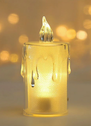 LED Flameless Candles – 24 Pack Warm White Flickering Tea Lights