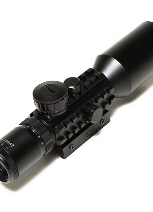 Tactical Rifle Scope 3–10x42mm Illuminated Reticle – Waterproof Shockproof – Picatinny Mount – Black