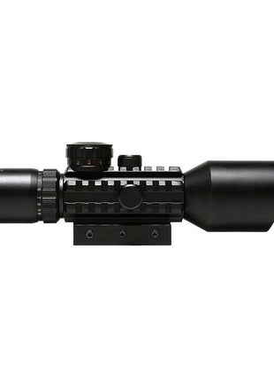 Tactical Rifle Scope 3–10x42mm Illuminated Reticle – Waterproof Shockproof – Picatinny Mount – Black