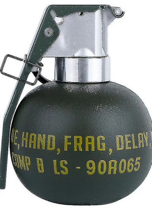 Tactical Grenade Dummy Model – ABS & Alloy – MOLLE Compatible – Army Green