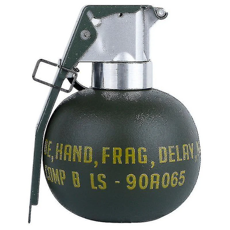 Tactical Grenade Dummy Model – ABS & Alloy – MOLLE Compatible – Army Green