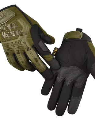 Tactical Full Finger Gloves – Touchscreen Grip – Outdoor Work & Riding Use – XL