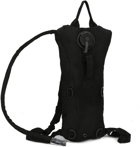 3L Tactical Hydration Backpack with Leakproof Bladder – Oxford Fabric – Black/Green/Khaki