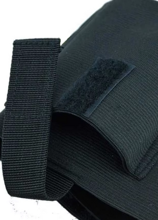 Concealed Carry Holster with 3 Flexible Pouches – Nylon Tactical Wrap for Compact Pistols – Black