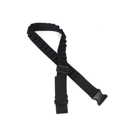 Tactical Shotgun Shell Belt 130cm – 26-Loop 600D Oxford Ammo Holder – Adjustable Black Waist Band