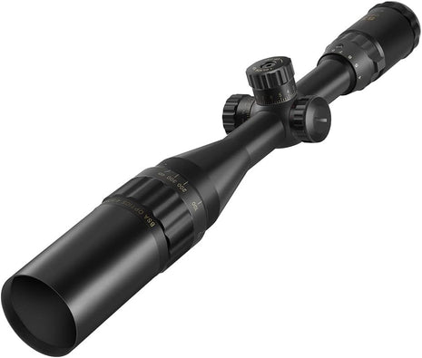 Riflescope 4-16x44 Adjustable Optic Sight Aluminium Body - Illuminated Reticle Black Tactical Scope