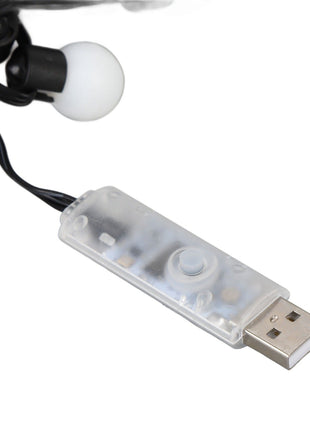 RGB String Lights – USB LED Strip with Remote & App – Multicolor Water resistant PC Globe