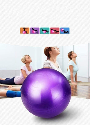Anti-Burst Gym Body Ball  Non-Slip Exercise Ball for Yoga Pilates Core Balance Stability Training Home Workouts