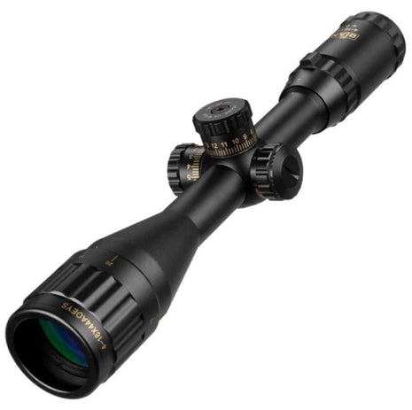 Rifle Scope 4‑16×44 Fully Multi‑Coated Aluminium Tube Side Parallax Wire Reticle Illuminated – Black
