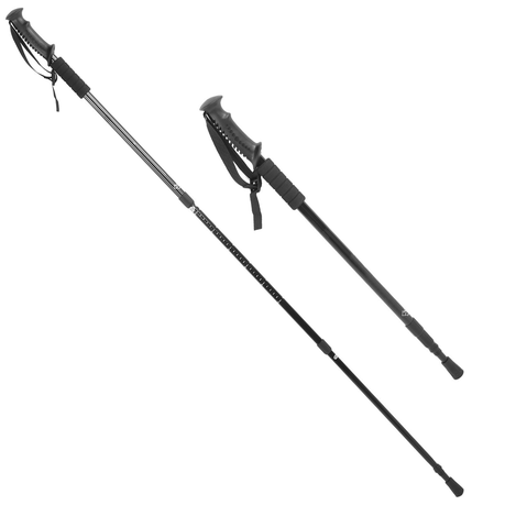 Lightweight Aluminum Telescopic Trekking Pole – Anti-Shock Hiking & Walking Stick (Single Piece)