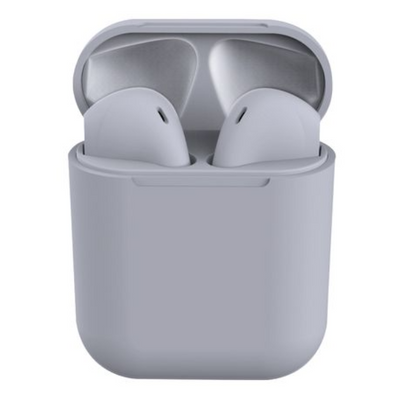 InPods Wireless Bluetooth 5.3 Earphones with Charging Case, Touch Control, Android & iOS Compatible -Gray