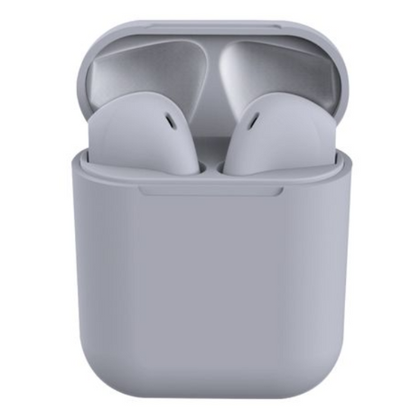 InPods Wireless Bluetooth 5.3 Earphones with Charging Case, Touch Control, Android & iOS Compatible -Gray