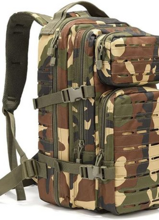 Tactical Assault Pack Backpack 45×27×26 cm – 30 L Nylon MOLLE Rucksack