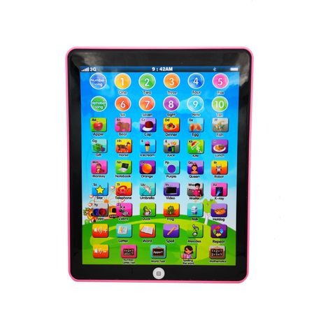 Kids Learning Tablet 24.3cm – Interactive Alphabet, Spelling & Math Toy