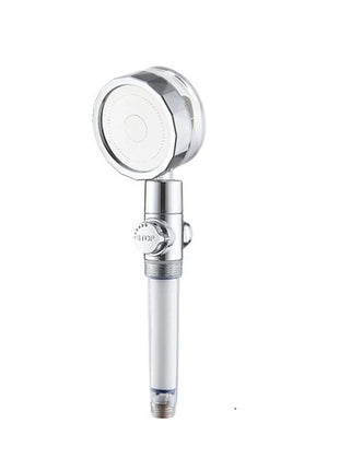High Pressure Filtered Shower Head with One-Touch Water Stop, Built-In PP Cotton Filter, ABS, Standard 20 mm Connection