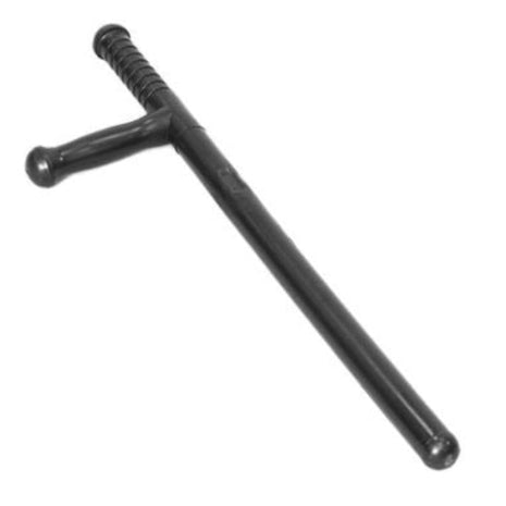 T Stick Baton 60 cm ABS Support Stick – Lightweight Durable Build with Non-Slip Grip – Black