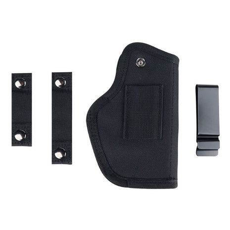 Concealed Waistband Gun Holster 14×7.5cm – Nylon – Left & Right Hand – Quick Access – Black