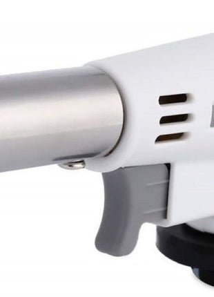 Butane Torch Flame Gun – Adjustable Flame Control – Metal Body – Child Safety Lock – Compatible with Standard Butane