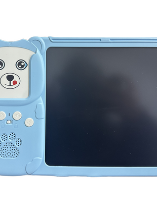 Children's LCD Handwriting Board + 112 Flash Cards – ABS Learning Tablet with Talking Reader – Drawing Toy for Kids 3–7