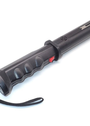 Self Defense Flashlight Stun Gun 4000kV – LED Light + Loud Alarm – Rechargeable Personal Security Tool – Black 809