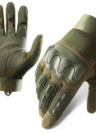 Tactical Gloves Full Finger – Microfibre Outdoor Protection Gloves with Touchscreen Tips