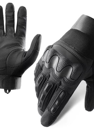 Tactical Gloves Full Finger – Microfibre Outdoor Protection Gloves with Touchscreen Tips