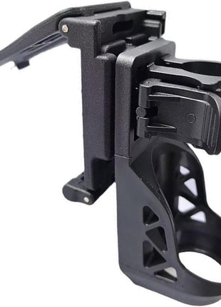 Tactical Flashlight Belt Holster Holder Clip Adjustable ABS Plastic for 25-63.5 mm (1-2.5 in) Flashlights
