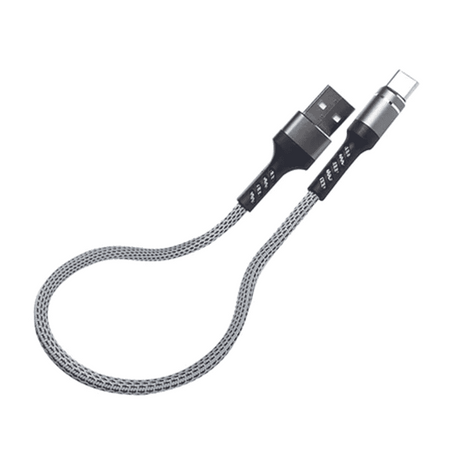 Rapid Series USB-A to USB-C Fast Charging & Data Cable, Braided Nylon, Tinned Copper Core, Aluminum Alloy Connectors, Over-Voltage Protection