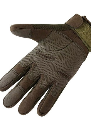 Tactical Gloves Full Finger – Microfibre Outdoor Protection Gloves with Touchscreen Tips