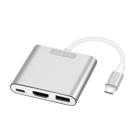 3-in-1 USB-C Hub Adapter – 4K HDMI Output + USB 3.0 + Type-C Charging – Aluminium Shell – Silver
