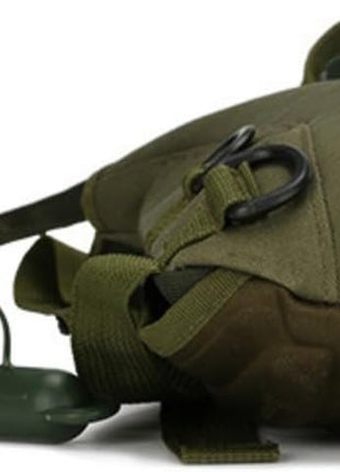 3L Tactical Hydration Backpack with Leakproof Bladder – Oxford Fabric – Black/Green/Khaki