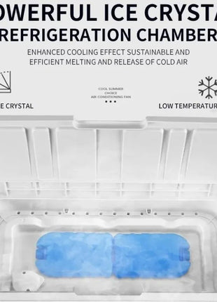 Air Cooler 40L Evaporative – 5000m³/h Max Airflow, 3-in-1 Cooling Purifier Humidifier – Grey