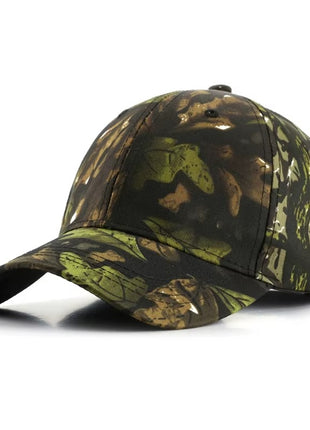 Outdoor Camouflage Hunting Cap – Tactical Military Style Baseball/Safari Sun Fishing Hat