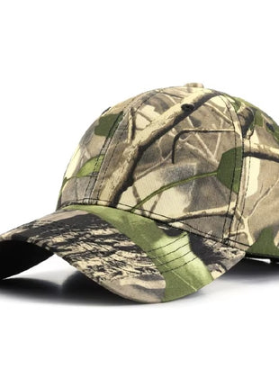 Outdoor Camouflage Hunting Cap – Tactical Military Style Baseball/Safari Sun Fishing Hat