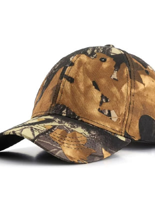 Outdoor Camouflage Hunting Cap – Tactical Military Style Baseball/Safari Sun Fishing Hat