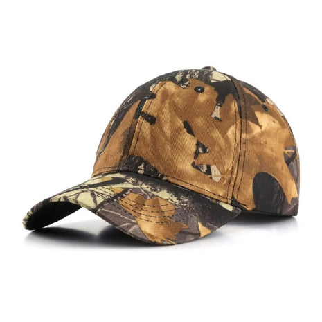 Outdoor Camouflage Hunting Cap – Tactical Military Style Baseball/Safari Sun Fishing Hat