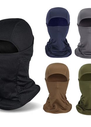 Balaclava Face Mask – Lightweight Spandex Full-Face UV, Wind & Dust Protection for Motorcycling, Skiing & Cycling