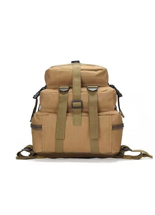 Outdoor Backpack 25 ml Waterproof Polyester 11″W x 19.7″H 4‑Compartment with Rain Cover